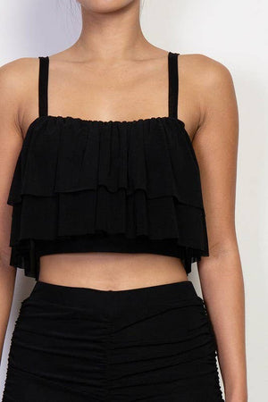 Layered Ruffled Top