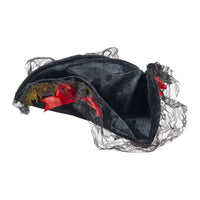 Lace Pirate  Costume Hat