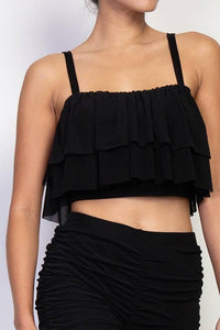 Layered Ruffled Top
