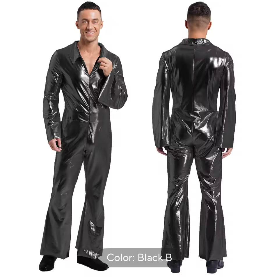 Metallic Disco Suit