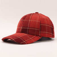 Plaid Baseball Cap