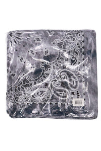 Paisley Tie Dye Marble Gradient Cotton Bandana