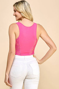 LACE-UP TANK TOP