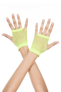Thick Diamond Net Gloves