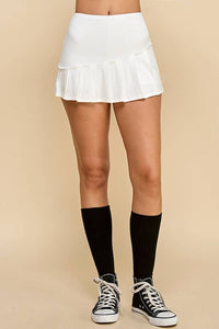 PLEATED SKORT