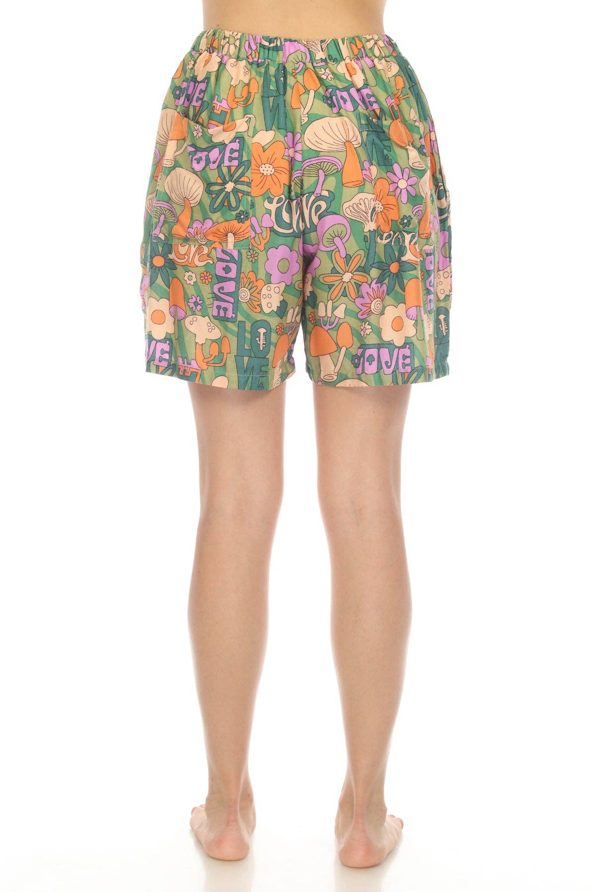 Mens Mushroom Shorts