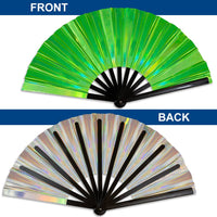Metallic Teal X-Large Fan