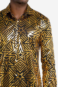 Golden Geo Star Shirt