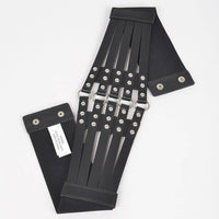Stud Waist Elastic Belt
