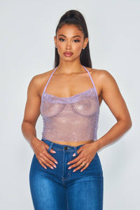 Rhinestone Halter