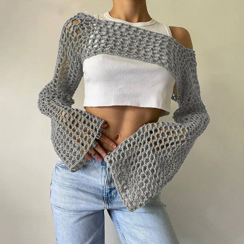 Mens Sleeves Knit Top