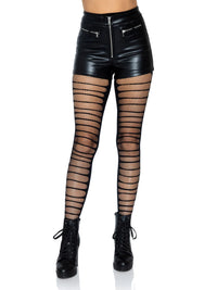 Shredded Fishnet Thighs