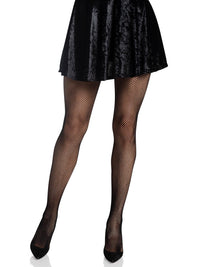 Risa Nylon Fishnet Tights: Neon Pink / One Size