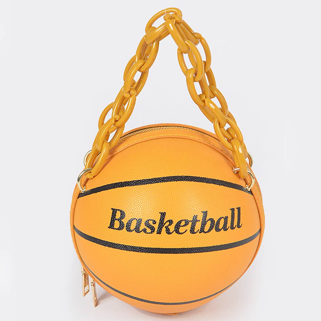 Crossbody Basketball Clutch