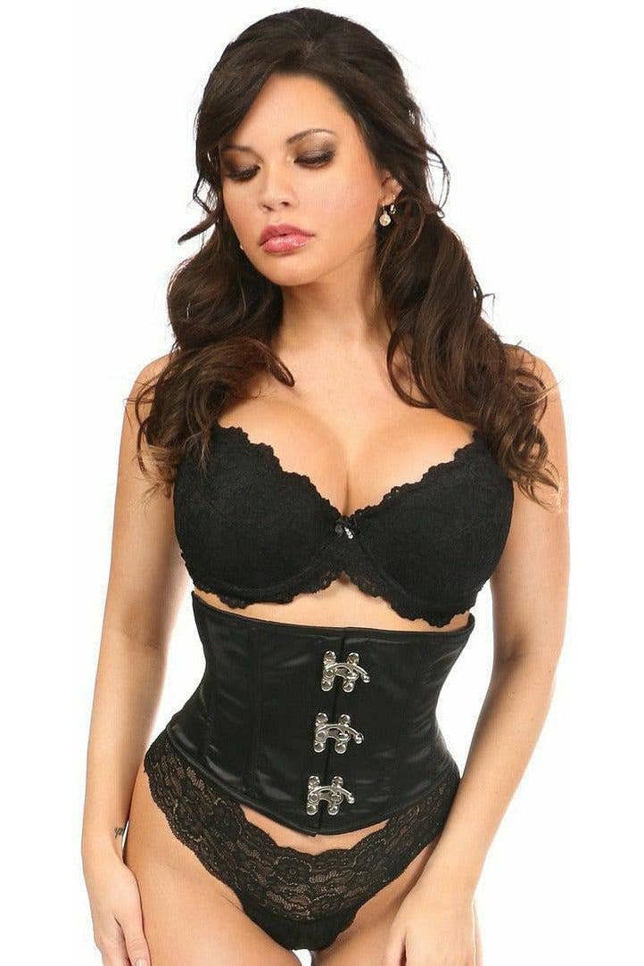 Satin Mini Cincher w/Clasps