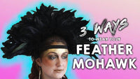 Rainbow Feather Mohawk - Quills