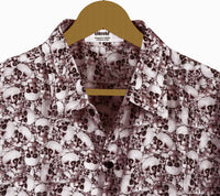 Mens Shirts White Skull