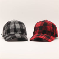 Plaid Baseball Cap