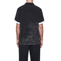 Men's Reflective Tape Shirt In Black