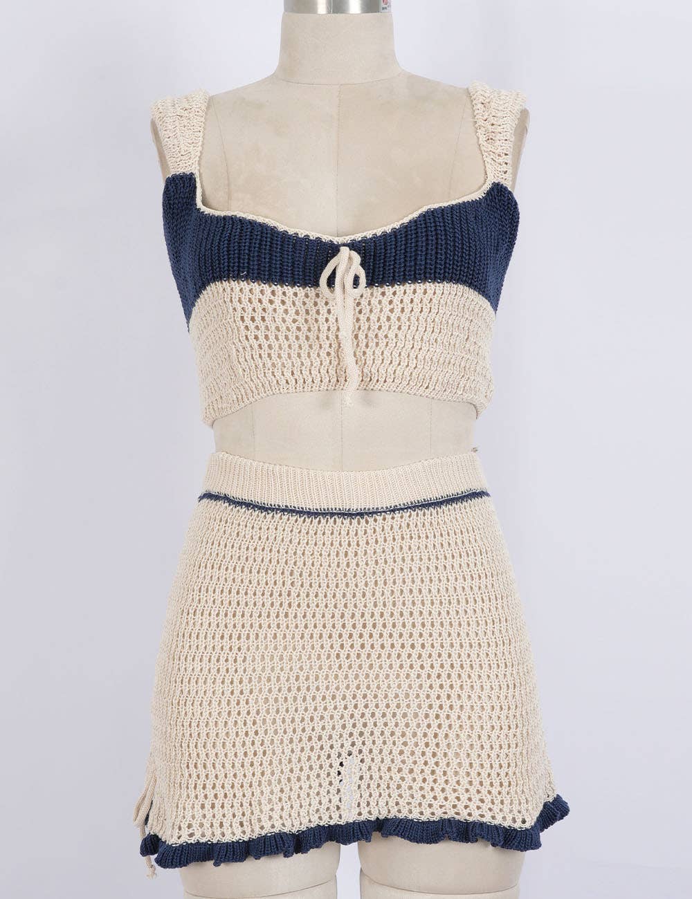 Knit crochet Top or Skirt
