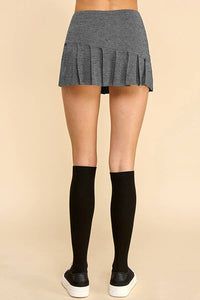 PLEATED SKORT