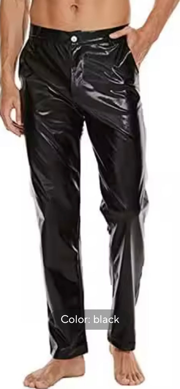 Metallic Mens Pants