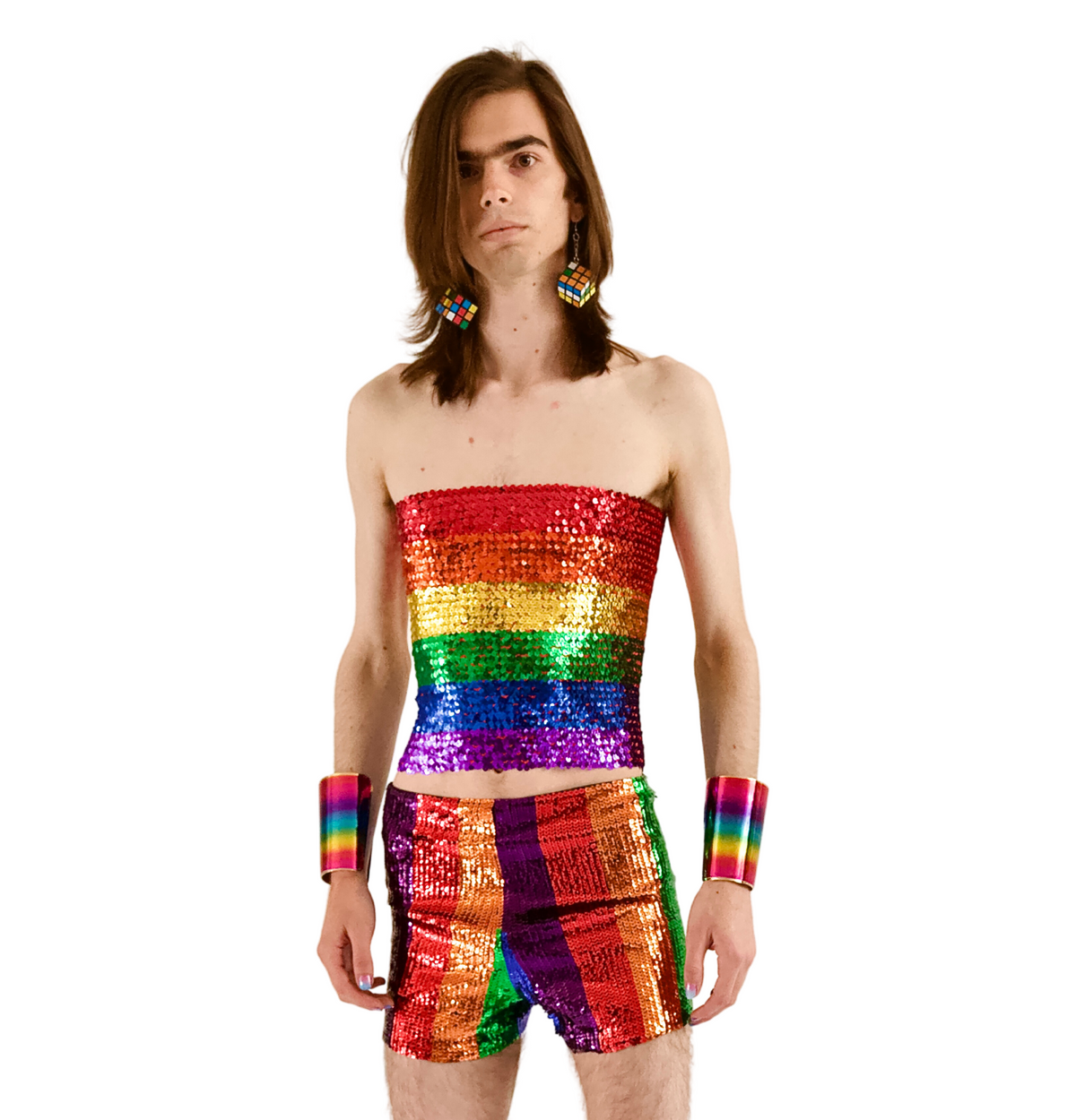 Rainbow Top ONE SIZE
