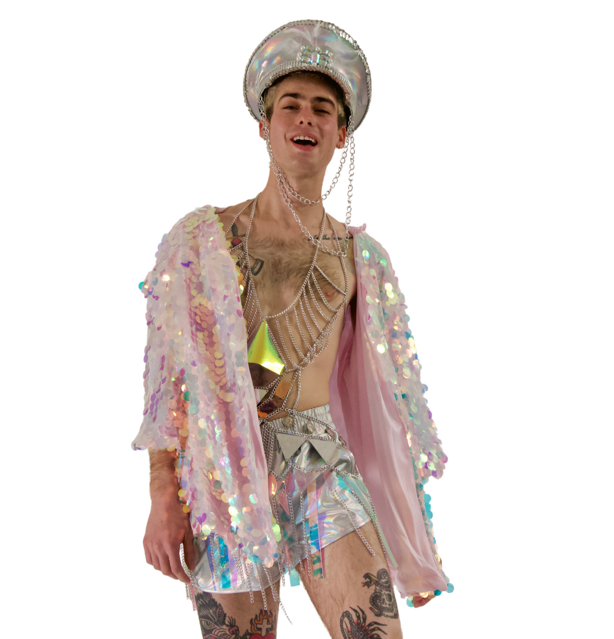 Sequins Kimono ONE SIZE