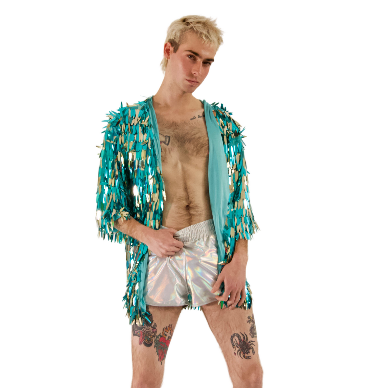 Sequins Kimono ONE SIZE