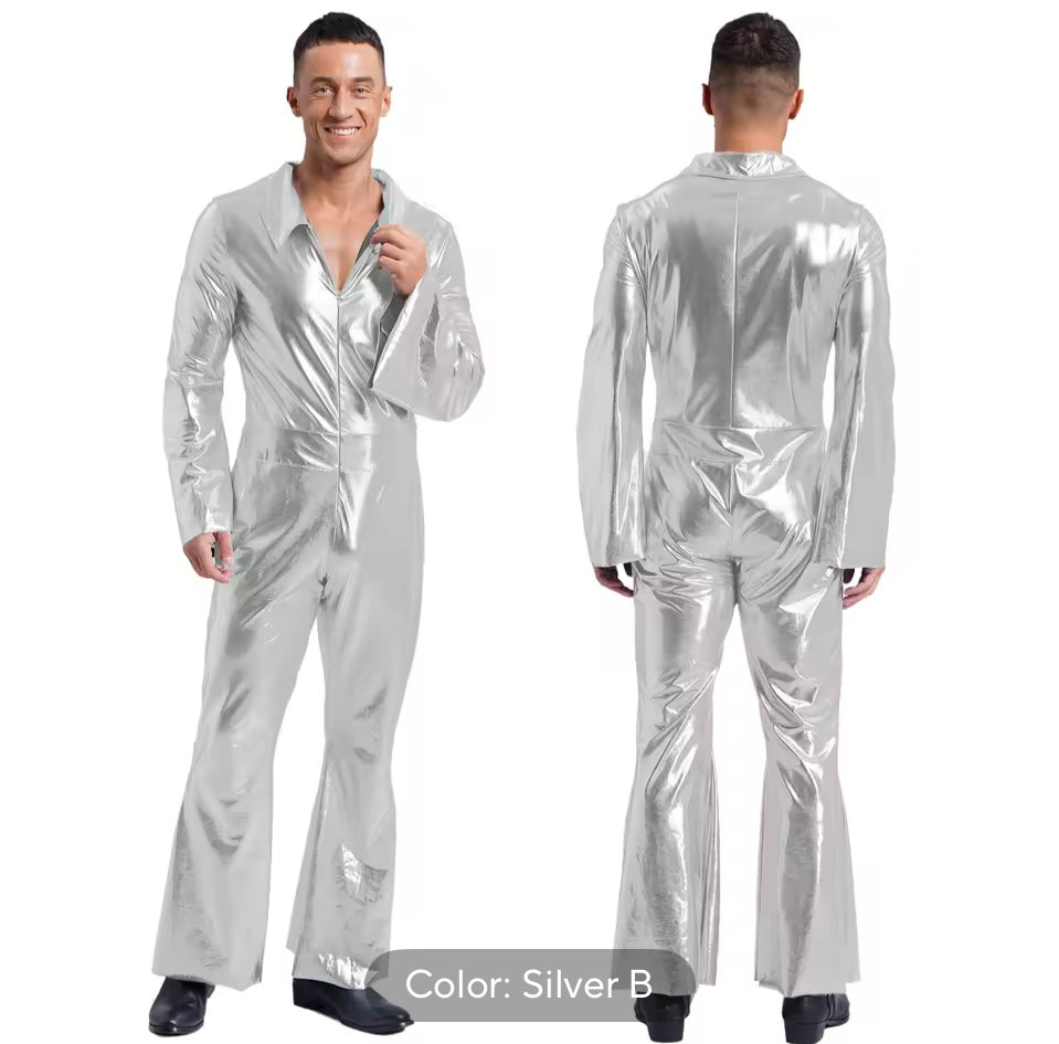 Metallic Disco Suit