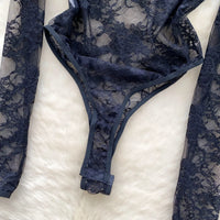 Black Lace Bodysuit