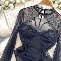 High Neck Bodysuit