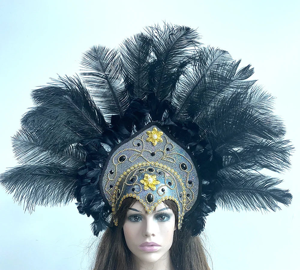 Giant Feather Headpiece