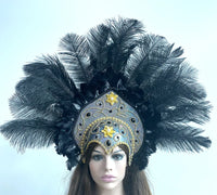 Giant Feather Headpiece