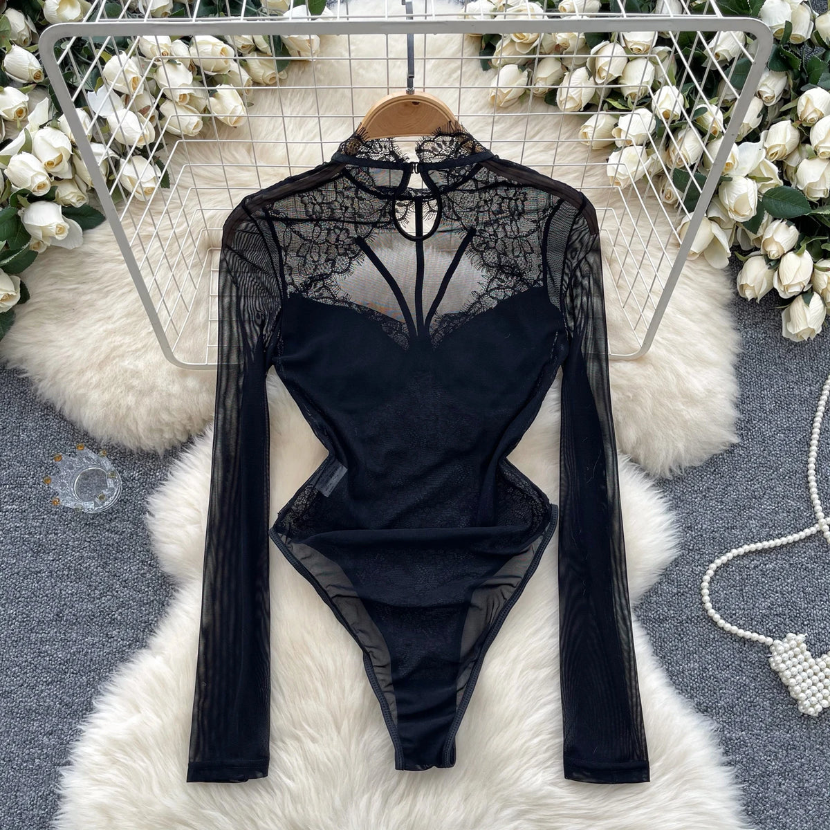 High Neck Bodysuit