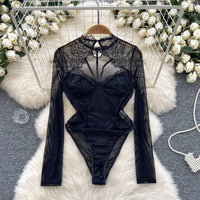 High Neck Bodysuit
