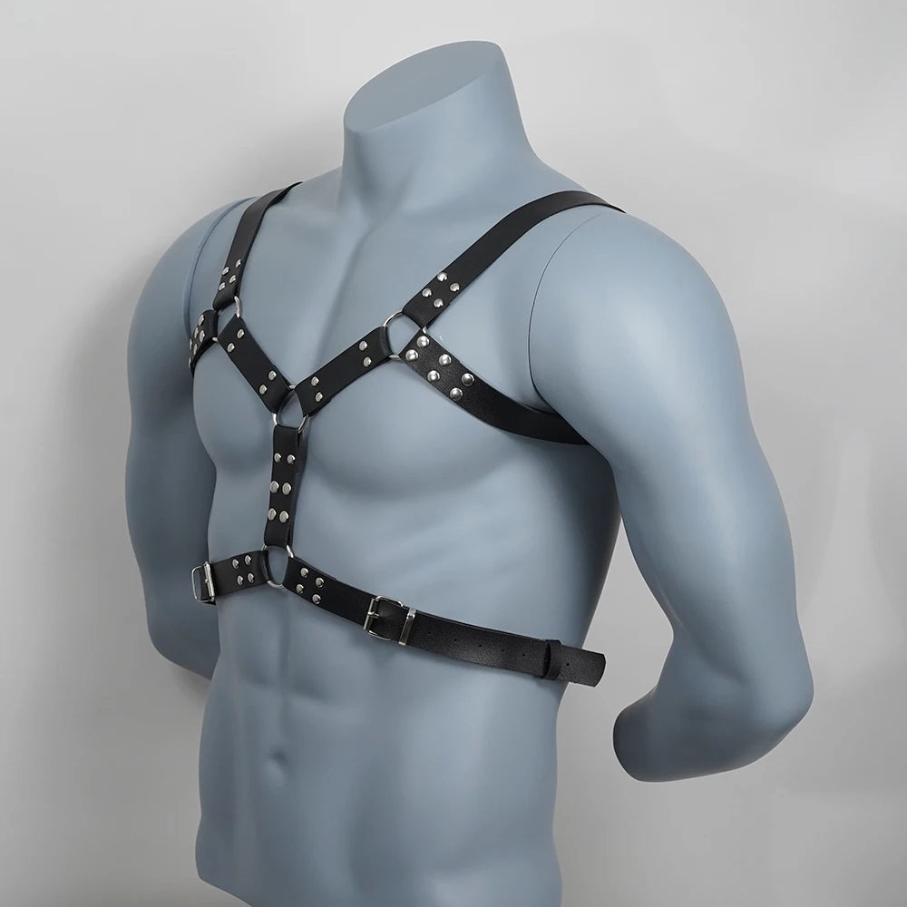 Mens O Straps Harness