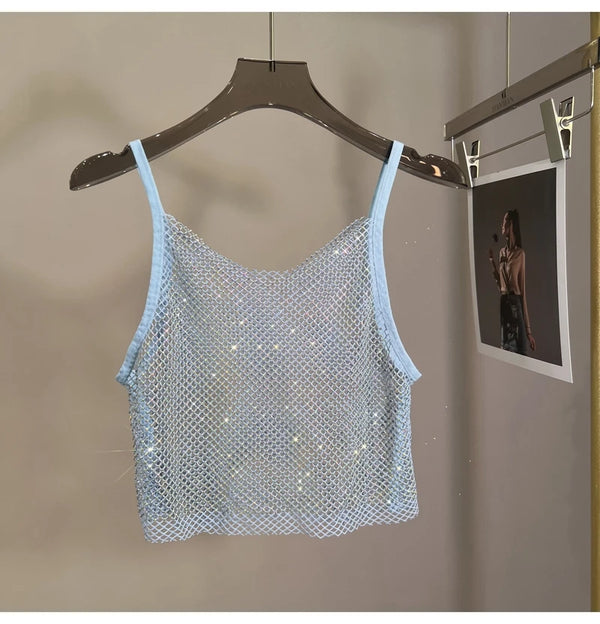 Crystal Crop Tank