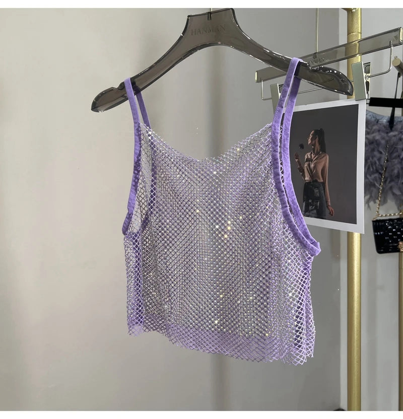 Crystal Crop Tank