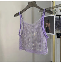 Crystal Crop Tank