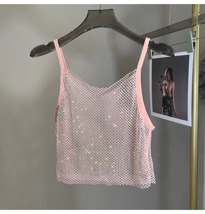 Crystal Crop Tank