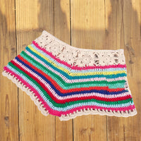 Crochet Rainbow Shorts