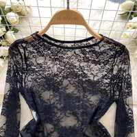 Black Lace Bodysuit
