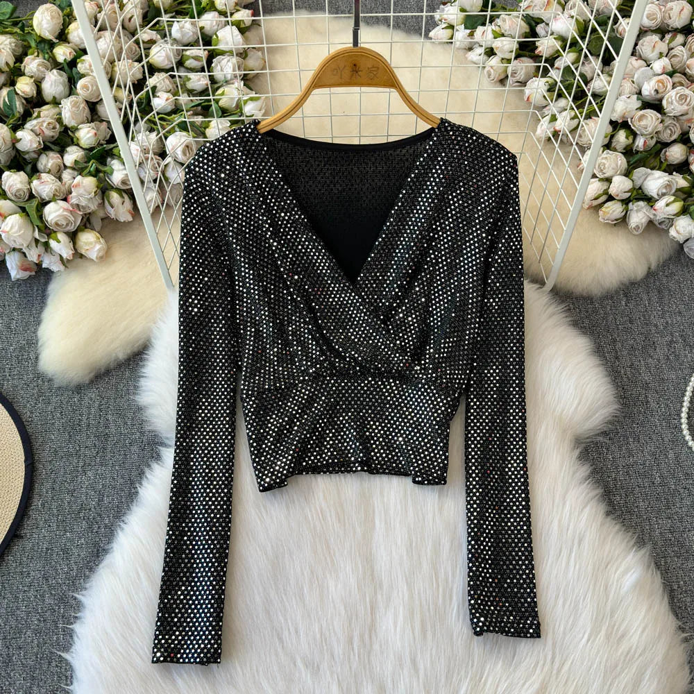 ONE SIZE Glitter Dot Top