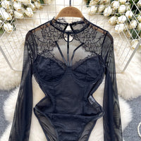 High Neck Bodysuit