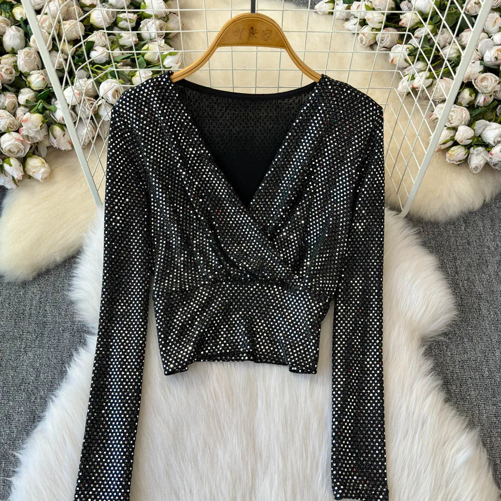ONE SIZE Glitter Dot Top