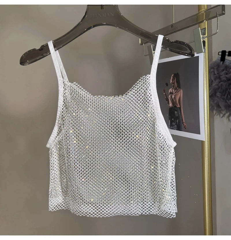 Crystal Crop Tank