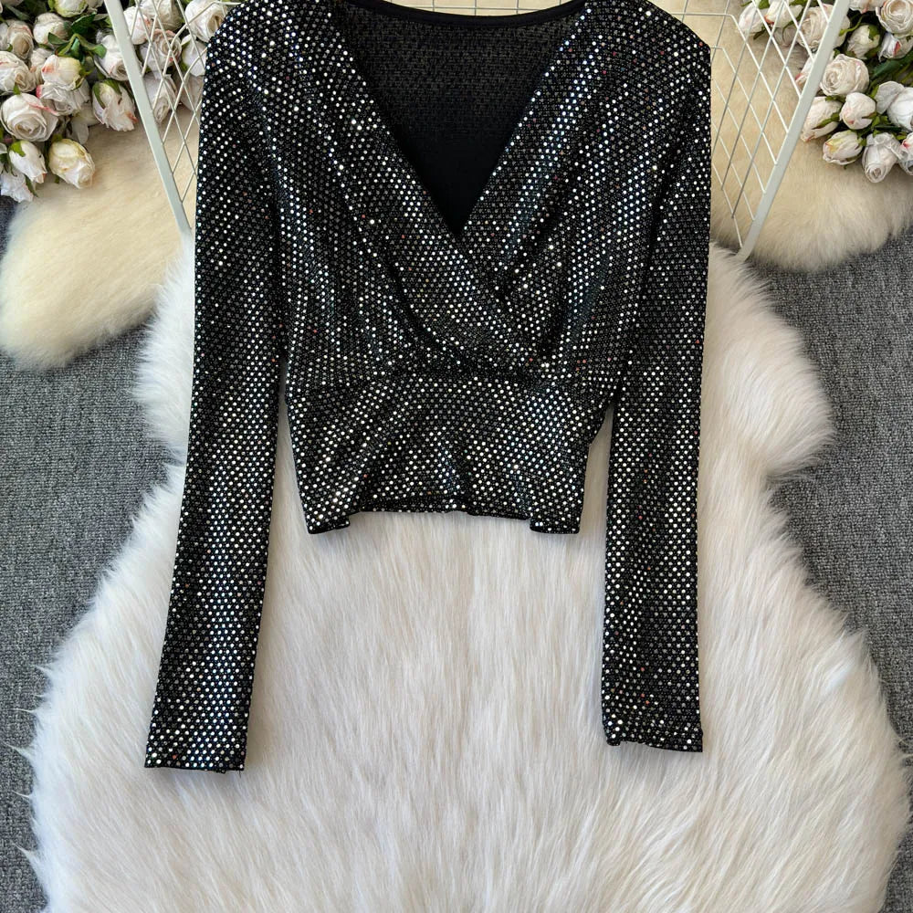 ONE SIZE Glitter Dot Top