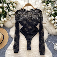 Black Lace Bodysuit
