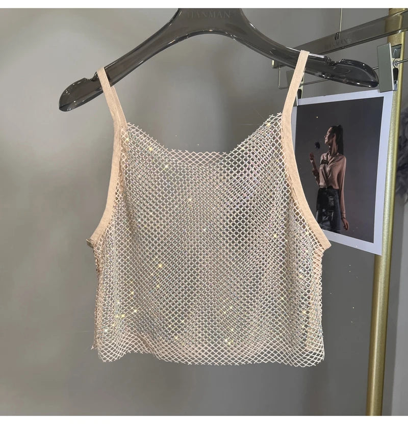 Crystal Crop Tank